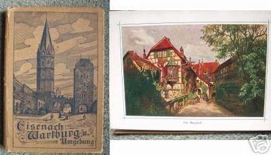 Reiseführer "Eisenach, Wartburg u. Umgebung" um 1910