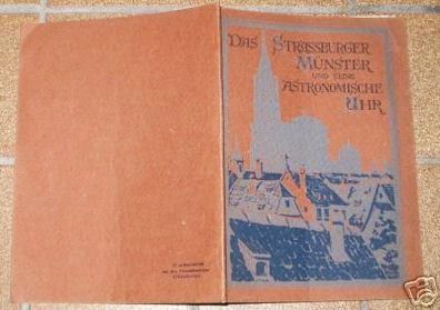 schönes Reise Prospekt Strassburg im Elsass von 1925