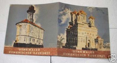 seltens Heft "Denkmäler rumänischer Baukunst" um 1950