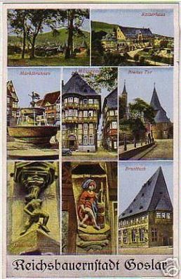 schöne Ak Reichsbauernstadt Goslar 1943