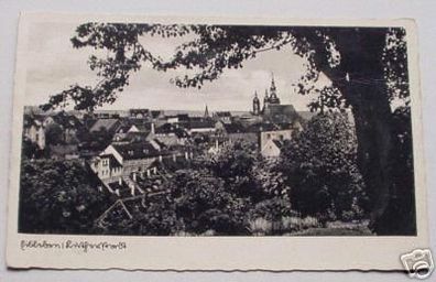 schöne Feldpost Ak Lutherstadt Eisleben Totale 1941