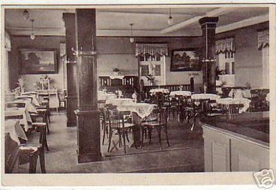 schöne Ak Gruss aus Nordseebad Tossens Gasthaus 1935