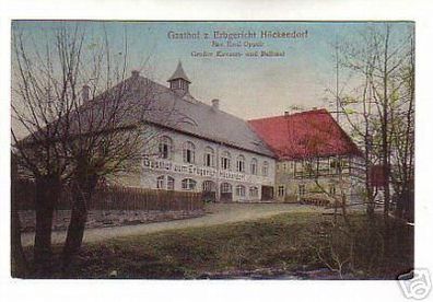 schöne Ak Gasthof z.Erbgericht Höckendorf 1930