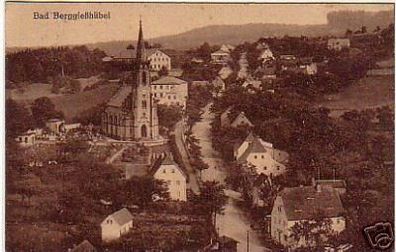 schöne Ak Bad Berggießhübel Totalansicht 1922