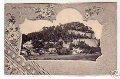 00793 Ak Gruss aus Oybin bei Zittau 1911