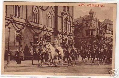 18022 Ak Wiesbaden Kaiser Wilhelm II beim Ausritt 1913