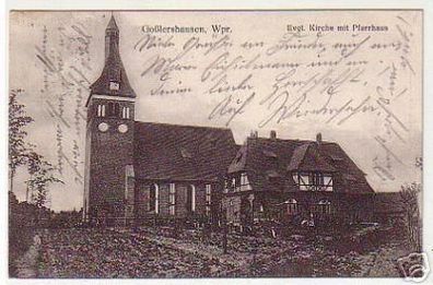18030 Feldpost Ak Goßlershausen in Westpreussen 1915