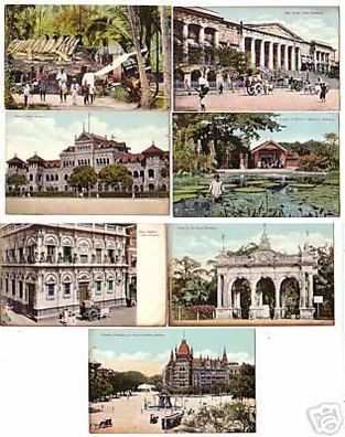 17827/7 Ak Bombay Indien Stadtansichten um 1912