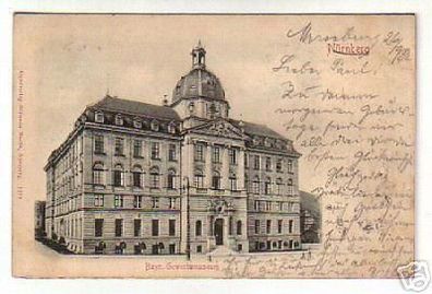 02088 Relief Ak Nürnberg Bayr. Gewerbemuseum 1902
