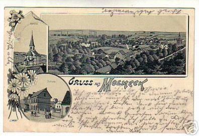 02269 Ak Lithographie Gruss aus Molmeck 1900