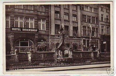 02527 Ak Köln am Rhein Hotel Reichshof um 1935