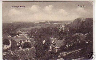02537 Feldpost Ak Oerlinghausen Ostseite 1918