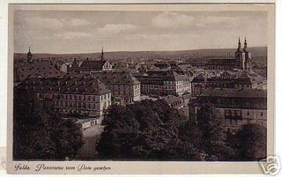 02548 Ak Fulda Panorama vom Dom aus 1944