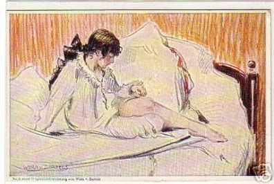 02803 Ak Erotik Zeichnung von Wera v. Bartels um 1930