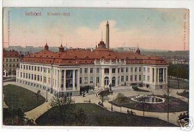03516 Ak Karlsbad Elisabeth-Bad um 1920