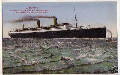 03955 Ak Riesendampfer "Columbus" um 1920