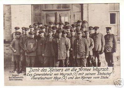 198: Maximum-Ak Militär 1. WK Armee Woyrsch um 1915