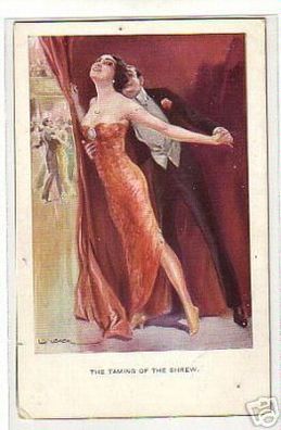 02795 Ak Erotik England Paar beim Tanz um 1920