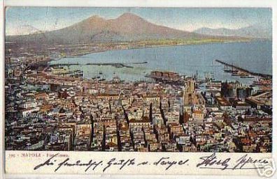 04259 Ak Italien Neapel Napoli Panorama 1908