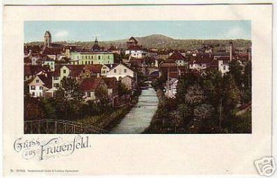 04267 Ak Schweiz Gruss aus Frauenfeld um 1900