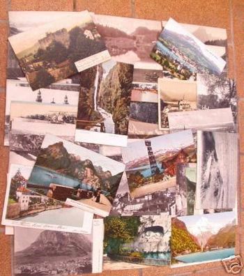 04421/65 schöne Ansichtskarten Schweiz 1900 bis 1915