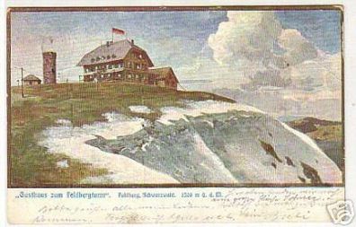 02306 Ak Gasthaus zum Feldbergturm Schwarzwald 1906