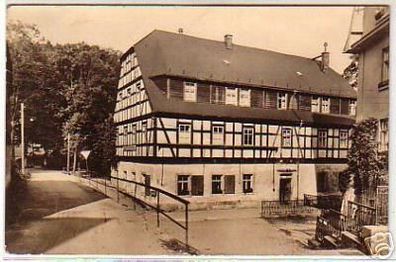 03219 Ak Wolkenstein-Warmbad Hüttenmühle 1968