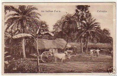 04008 Ak Calcutta an Indian Farm 1927