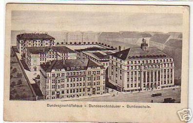 04289 Ak Bundesgeschäftshaus usw. Leipzig ? um 1920