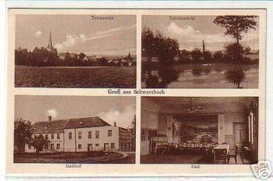 05324 Ak Gruss aus Schwarzbach Gasthof 1939