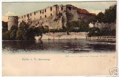 04632 Ak Halle an der Saale Moritzburg um 1900