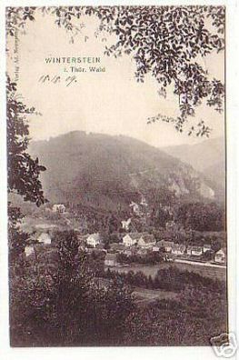05013 Ak Winterstein im Thüringer Wald 1909