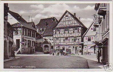 05177 Ak Gernsbach Gasthof zur Traube um 1940