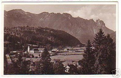 05561 Ak Bischofswiesen mit dem Lattengebirge 1936