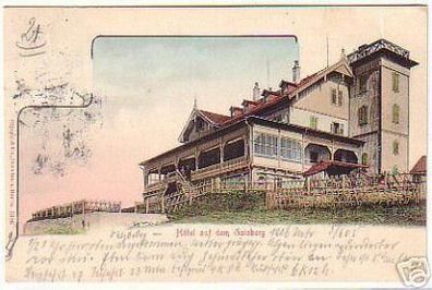 05577 Ak Hotel auf dem Gaisberg 1905