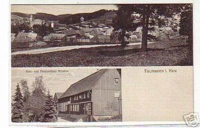 05861 Ak Trautenstein im Harz Gasthaus Windten um 1930