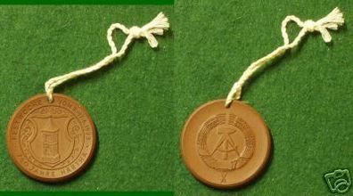 Porzellan Medaille 750 Jahre Hartha Festwoche 1973
