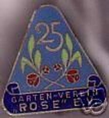 seltenes Abzeichen Garten Verein "Rose" e.V. um 1930