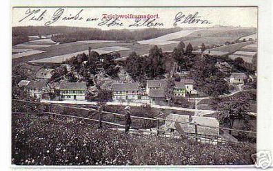 05906 Ak Teichwolframsdorf Totalansicht 1906