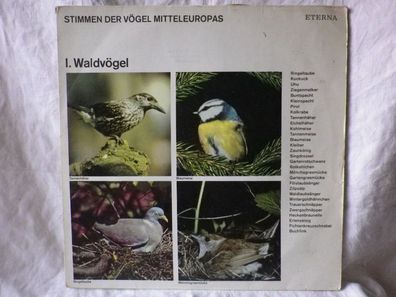 Stimmen der Vögel Mitteleuropas I. Waldvögel Eterna 820674