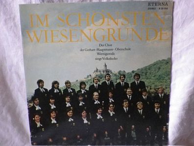 Im schönsten Wiesengrunde Chor Hauptmann Oberschule Wernigerode Eterna 835050