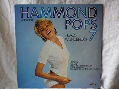 Hammond Pops 7 Klaus Wunderlich Telefunken SLE 14704-P