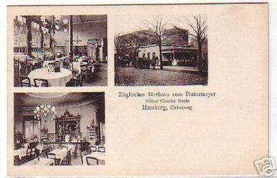 06531 Ak Hamburg Cirkusweg Englisches Bierhaus um 1920