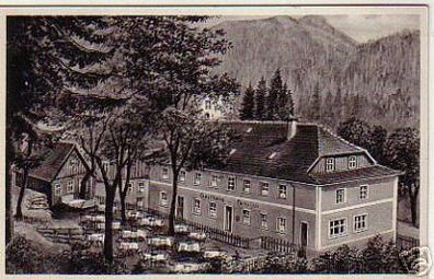 05164 Ak Gasthaus Lambach am Fuße des Ossers um 1930