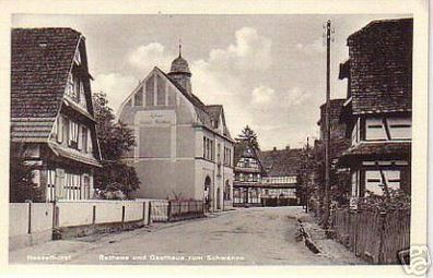 05166 Ak Hesselhurst Gasthaus zum Schwanen um 1930
