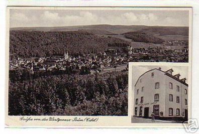 05195 Ak Grü´ße von der Westgrenze Prüm Eifel 1939