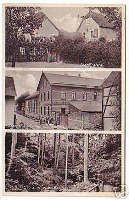 05666 Ak Waldeck in Thüringen Gasthof usw. 1935