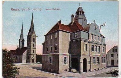 04778 Ak Regis Bezirk Leipzig Neues Rathaus 1915