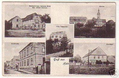 06279 Ak Gruß aus Hain Gasthaus, Staatsgut usw. 1919