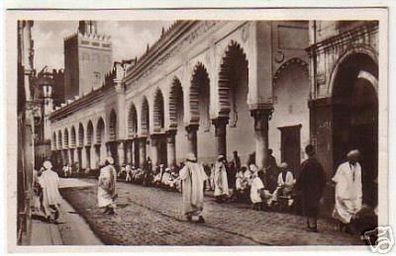 07154 Ak Algier Algerien im Araberviertel 1934